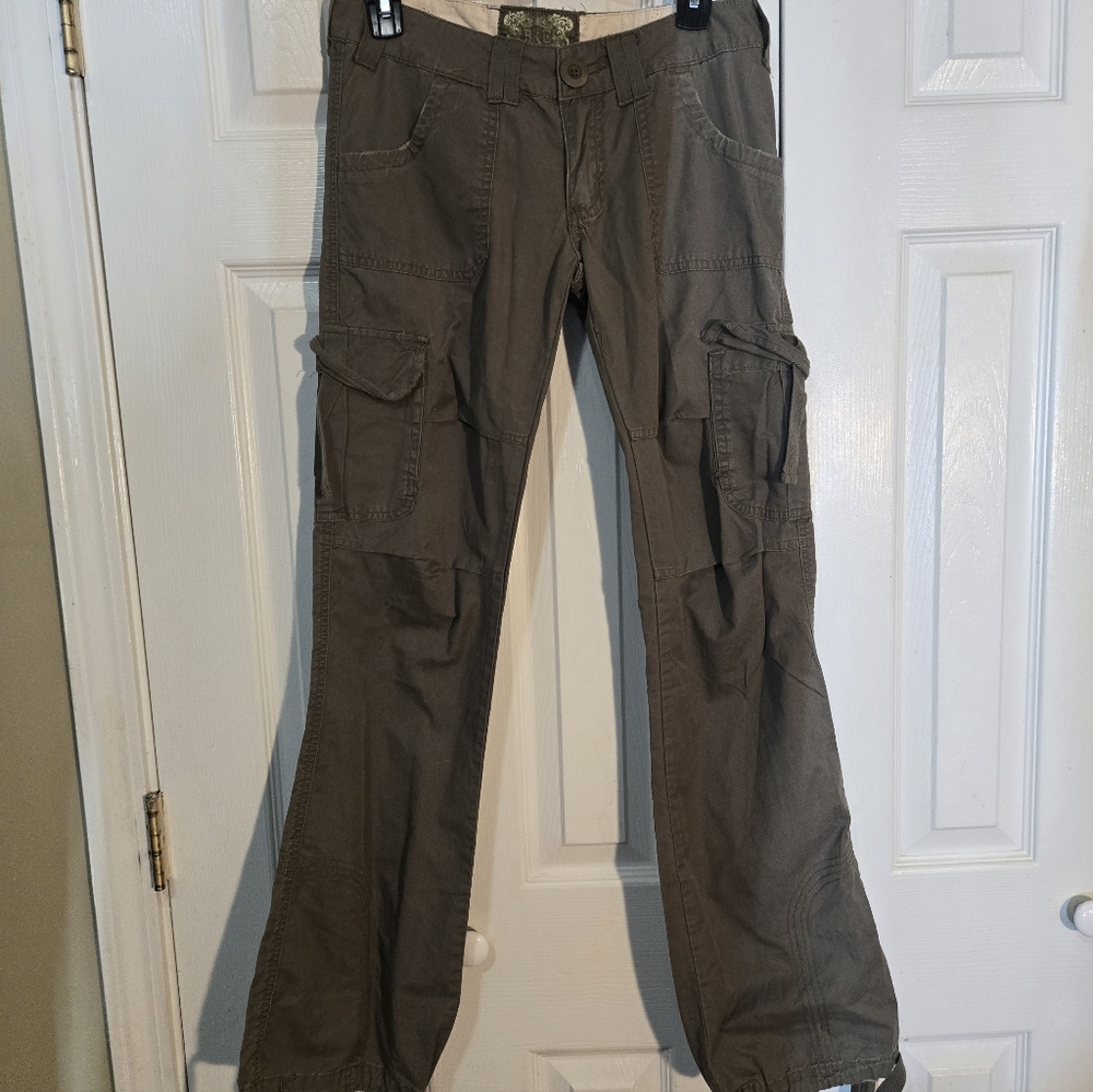 BKE Green Cargo Pants 27W